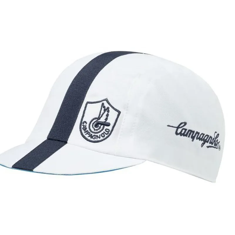 Campagnolo Deluxe Cycling Cap White Blue