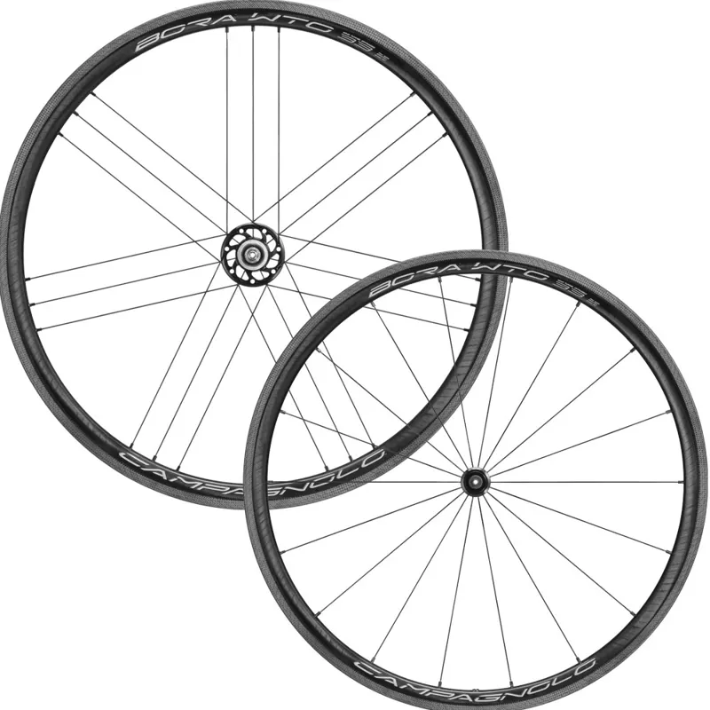 Bora WTO 33 2-Way Tubeless Clincher Wheels Label