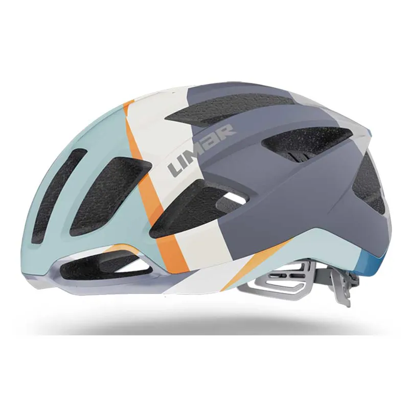 Air Stratos 80s Grey/Orange/Blue Helmet