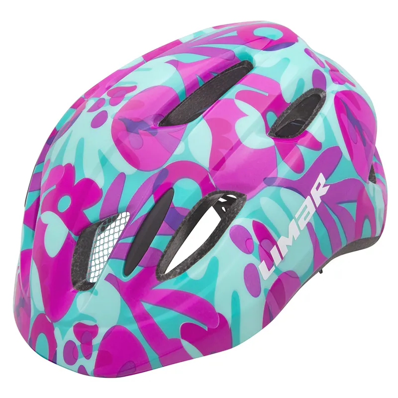 Kids Pro M Foliage Helmet Turquoise