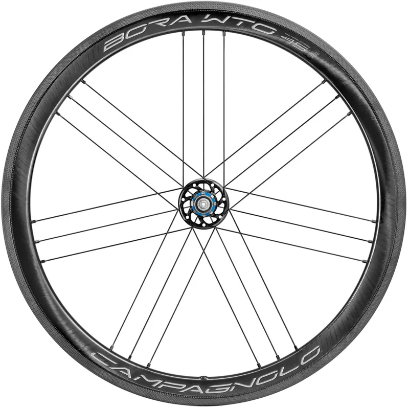 Bora WTO 45 2-Way Tubeless Clincher Wheels Label