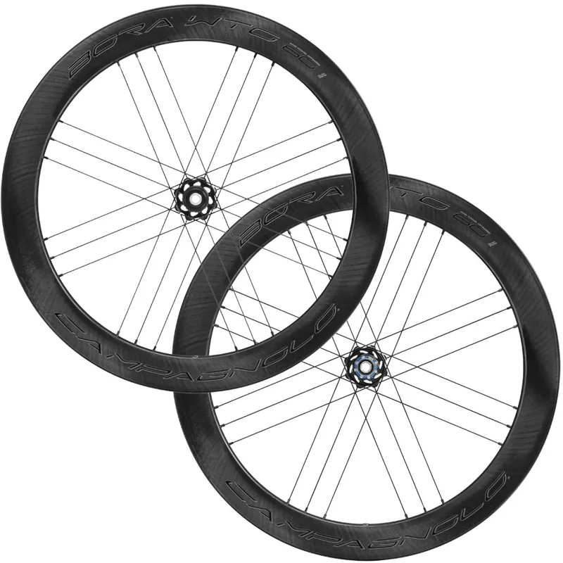 Bora WTO 60 Disc 2-Way Tubeless Clincher Wheels Black