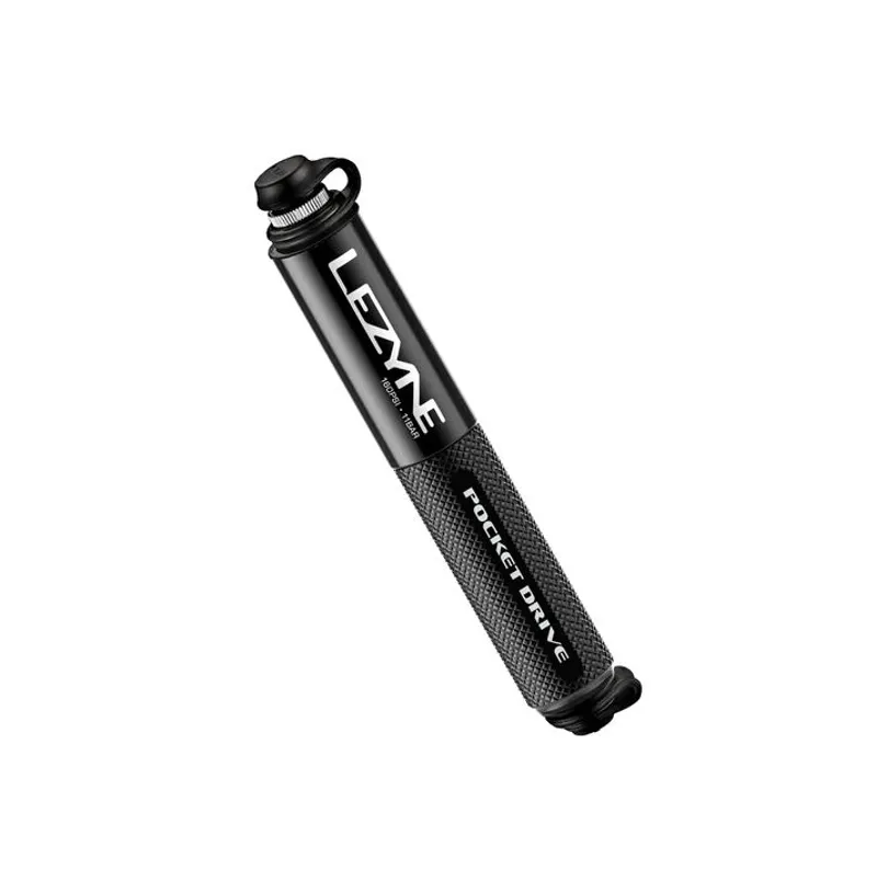Lezyne 160psi Pocket Drive Pump in Black