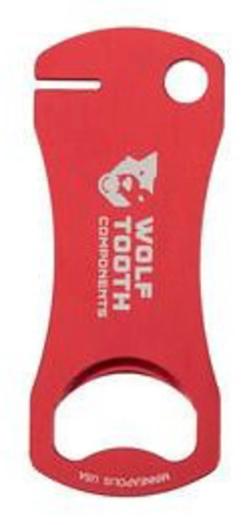 Wolf Tooth Bottle Opener in Red