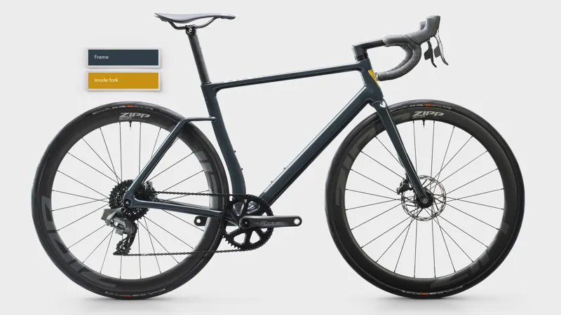 Vielo R+1 Alto Road Bike SRAM Rival AXS 12 Spd eTap - Cyan Blue-6