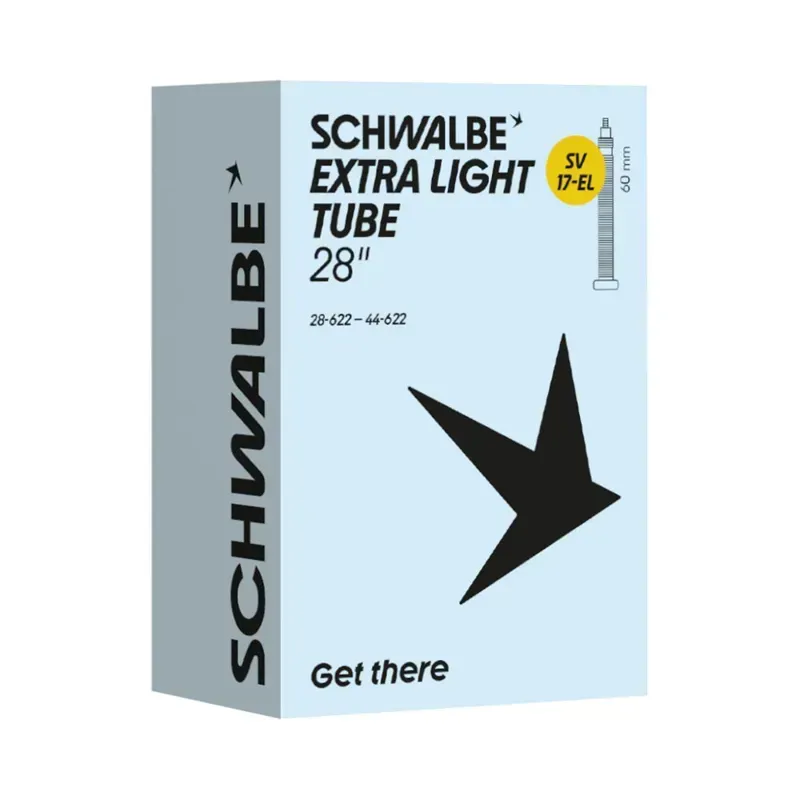 Schwalbe SV17 700c 28-44c Extra Light Tube in Light-Blue
