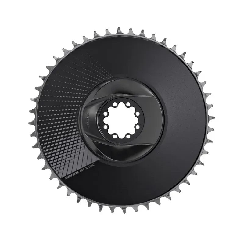 SRAM X-Sync Direct Mount Aero Road Chainring in Blast Black