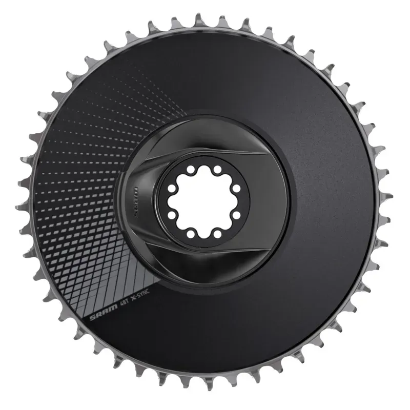 SRAM X-Sync Direct Mount Aero Road Chainring in Blast Black-1