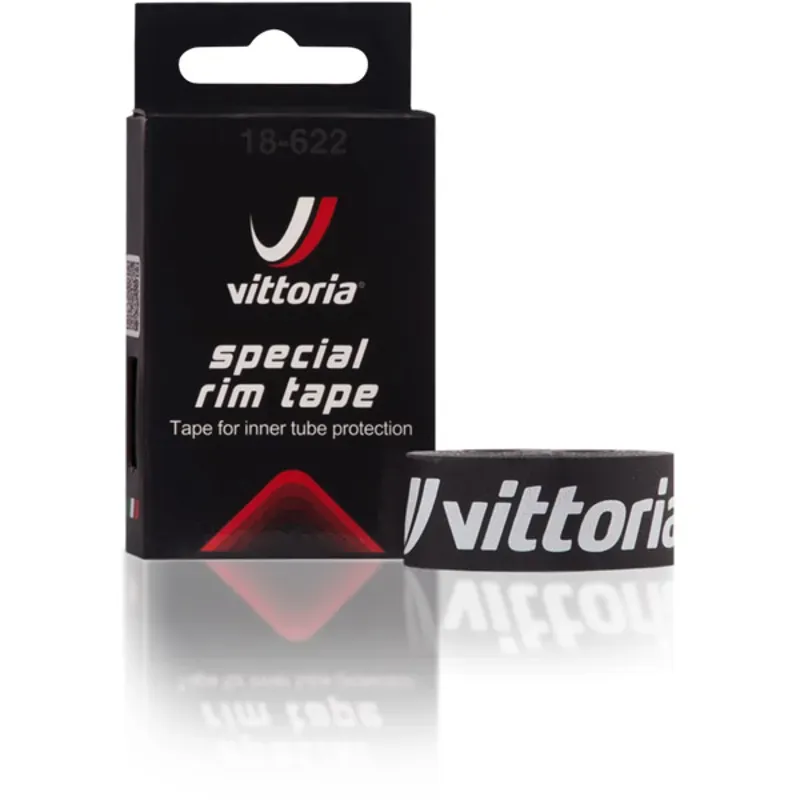 Vittoria White Cotton 2-piece Rim Tape - 28-inch 18mm