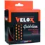 Velox Bi-Colour Dual Density Bar Tape in Black/Orange