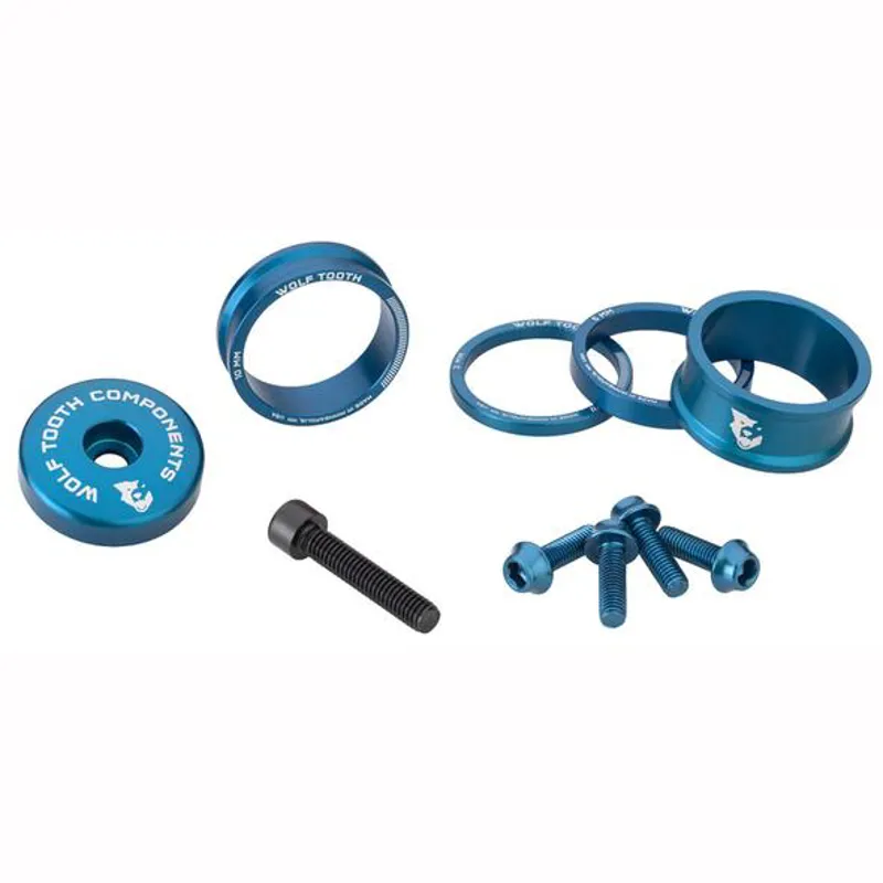 Wolf Tooth Anodised Bling Kit in Blue